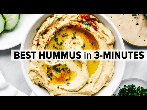 HOW TO MAKE HUMMUS | healthy & easy hummus recipe HOW TO MAKE HUMMUS | healthy & easy hummus recipe