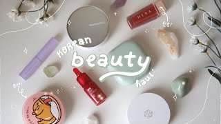 huge korean beauty haul! (ꈍᴗꈍ) ♪ *:･ ft. moonshot, cosrx, hera, etc.