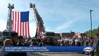 New Hampshire's fallen firefighters honored and remembered in Concord