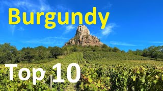 Our Top 10 things to do in Burgundy, France  -  Visit Dijon, Beaune, and the Bourgogne wine route