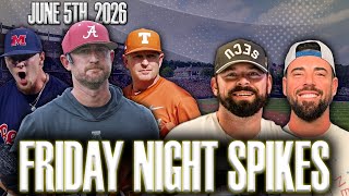 FRIDAY NIGHT SPIKES | SEC Baseball Super Regional Weekend Officially Begins | GLUE GUYS EXTRA