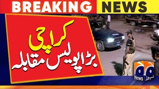 Breaking News - Karachi - Police encounter near the airport - Sindh Police - CM Murad Ali Shah