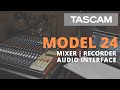 The Model 24 Mixer. Recorder. Audio Interface. Full Walk Through.