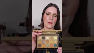 Ces fards 🤩 MAKEUP VERT NATASHA DENONA YUCCA PALETTE 💛 #makeup #maquillage #natashadenona #shorts