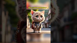 GATITO NO SE QUIERE POR UN GRANITO :( #cat #gatos #humor #viral #short #shortviral #ia #gatitos #cat