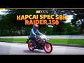 Kapcai Spec SBK = Suzuki Raider R150Fi - Pandu Engear