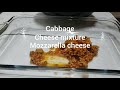 Keto Cabbage Lasagna (one layer)