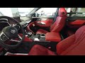 MDX Type S Advance in Liquid Carbon Metallic with Red Interior. Walkthrough Tutorial