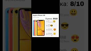 Оценка смартфонов: IPhone XR📱 #smartphone #automobile #tech #подпишись #дуэт #топ #тест.