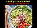 Top 10 Amazing Facts About Food 🥭🥑🥝 | Mind Blowing Facts | Health Tips | Random Facts | #shorts