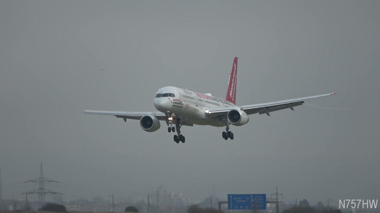 Boeing 757 Honeywell Engine Test Bed N757HW - YouTube