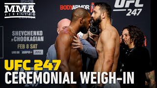 UFC 247 Ceremonial Weigh-In Highlights - MMA Fighting