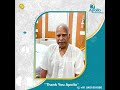 Apollo Hospitals Ahmedabad | Dr. Praveen Saxena | Patient Testimonial