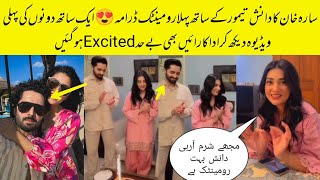 Danish Taimoor And Sarah Khan First Romantic Drama Together