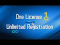 One License Unlimited Registration