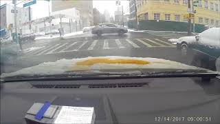Red Light Runner Almost Causes Serious Accident