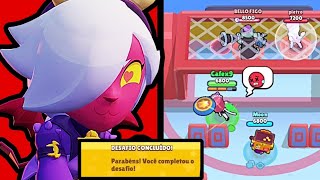 BRAWL STARS|FUI DUO COM MINHA NAMORADA E COMPLETEI O DESAFIO??(MISSÃO IMPOSSÍVEL 😐)