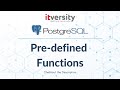 Mastering SQL - PostgreSQL: Pre-defined Functions - Using date_trunc for Date and Time Manipulation