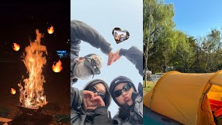 ⛺️ 삼총사 당일치기 우정 캠핑브이로그 | 소니 zv-1m2 브이로그 📸