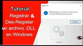 . Registrar y desregistrar DLL en Windows   CMD