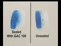 open acrylics sealed vs unsealed substrates