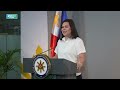 vice president sara duterte nagsalita na tungkol sa pag impeach sa kanya ng house of representatives