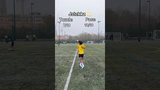 Touch and pass challenge 😱 #soccerchallenge #soccer #footballchallange #football #shorts