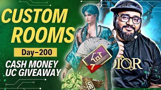 PUBG Custom Rooms Day 200 - Non-stop Action! | Intense Fights, Clutch Plays \u0026 Epic Moments