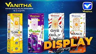 DISPLAY SERIES 1 - VANITHA FIREWORKS - PRODUCT VIDEO #displayseries1 #vanithafireworks #diwali2024