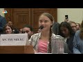 everything climate activist greta thunberg said before congress nbc new york