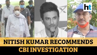 Watch: Bihar govt recommends CBI probe into Sushant Singh Rajput's death