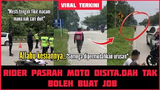 Viral‼️Tiada Lesen Dan Insurans Punca Motosikal Rider Food Panda Tular Disita