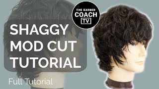 SHAGGY MOD CUT TUTORIAL | RAZOR CUTTING | MOD STYLE | HAIRCUT TUTORIAL