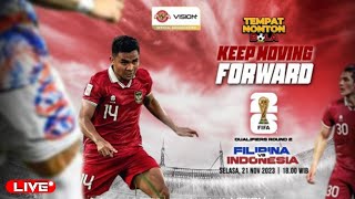 🔴Filipina VS Indonesia - Kualifikasi Piala Dunia 2026 Zona Asia Grup F