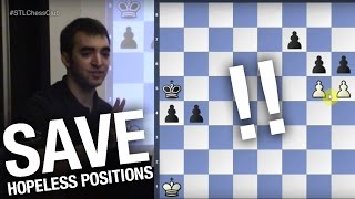 Save Hopeless Positions | Endgame Exclam!! - Eric Rosen