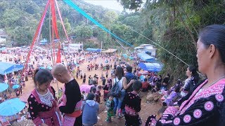 SUAB HMONG ADVENTURES: Part 2 - Chiang Mai Hmong New Year at Mae Sa Noy