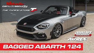 Abarth 124 Spider on Air Suspension | Car Audio & Security x The Tuning Store