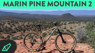 REVIEW: The 2020 Marin Pine Mountain 2 as a Trail Bike - Hardtail Party