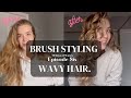 EPISODE SIX | Brush Styling Wavy 2b/2c Long Hair!