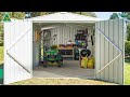 easyshed product review narrow slider garden shed