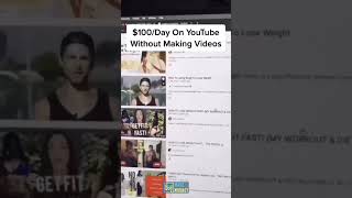 How To Make Mooney - $100/DAY ON YOUTUBE WITHOUT MAKING VIDEO #shorts