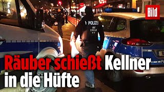 Täter gibt bei Raub-Überfall in Berlin-Neukölln mehrere Schüsse ab