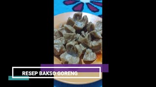 RESEP BAKSO GORENG/BASRENG GARING, KOPONG, \u0026 EMPUK.ANTI GAGAL! how to make delicious fried meatballs