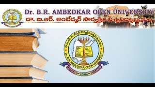 Dr B R Ambedkar Open University I UG 1st Year I English Fundamentals Course