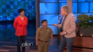 Akshat gets standing ovation at Ellen DeGeneres Show.