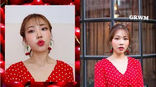 [GRWM]🍒Cherry MOTD🍒_지속력 UP! (ft.면세로 산것들 써보면서 같이 준비해요)