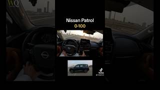 تسارع نيسان باترول ٦ سلندر موديل ٢٠٢٣ من ٠-١٠٠ #nissan #نيسان