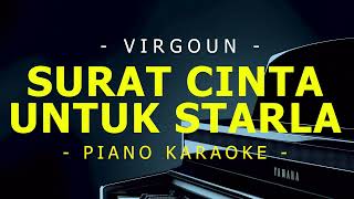 Surat Cinta Untuk Starla Karaoke Piano Virgoun