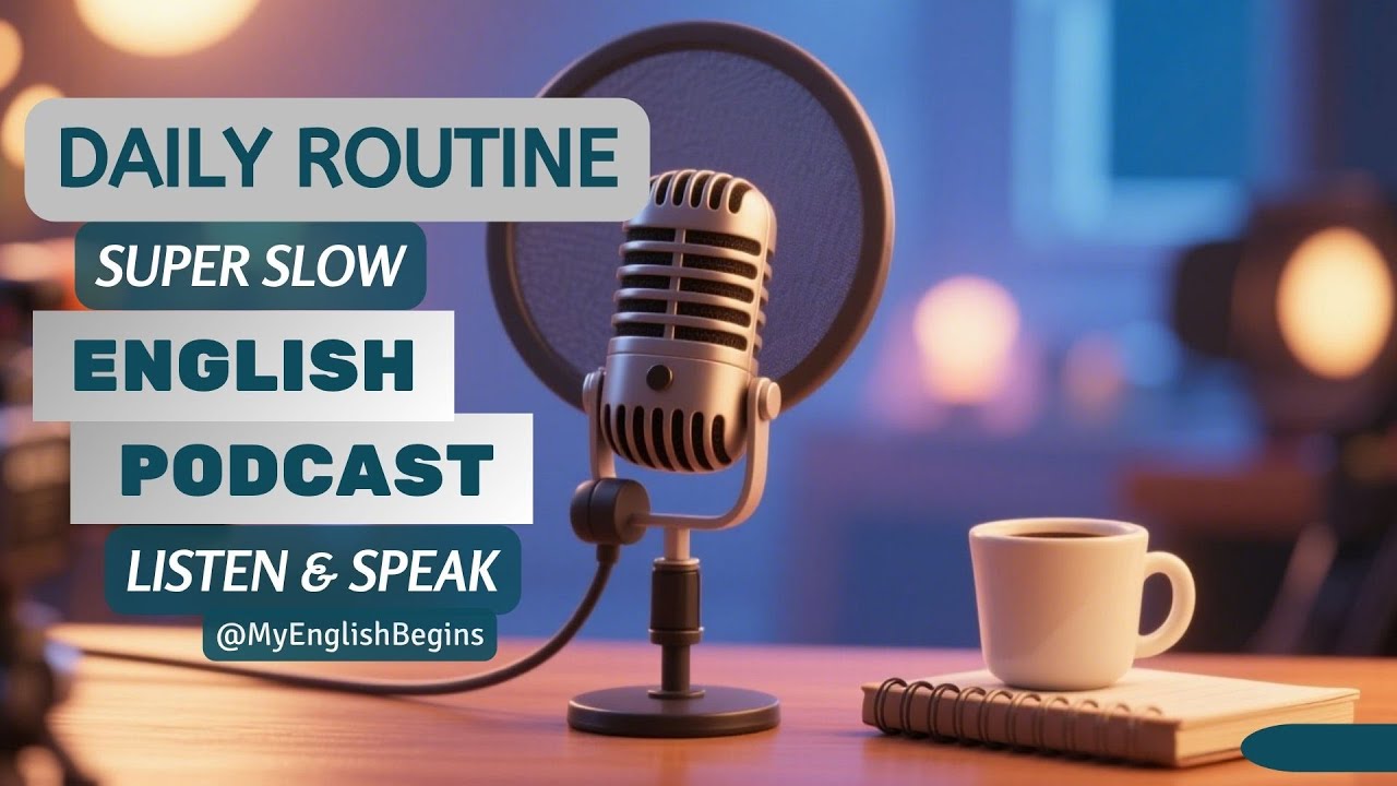 Daily Routine English Podcast Learn English Naturally Everyday