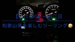 【CB1300SB】一泊二日ツーリングPart1 和歌山県にある観光スポット巡り⁉️白崎海洋公園　一枚岩　本州最南端の道の駅　くしもとの橋杭岩に行ってきました。　#cb1300sb  #ツーリング